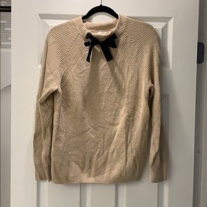 JCrew Bow Sweater